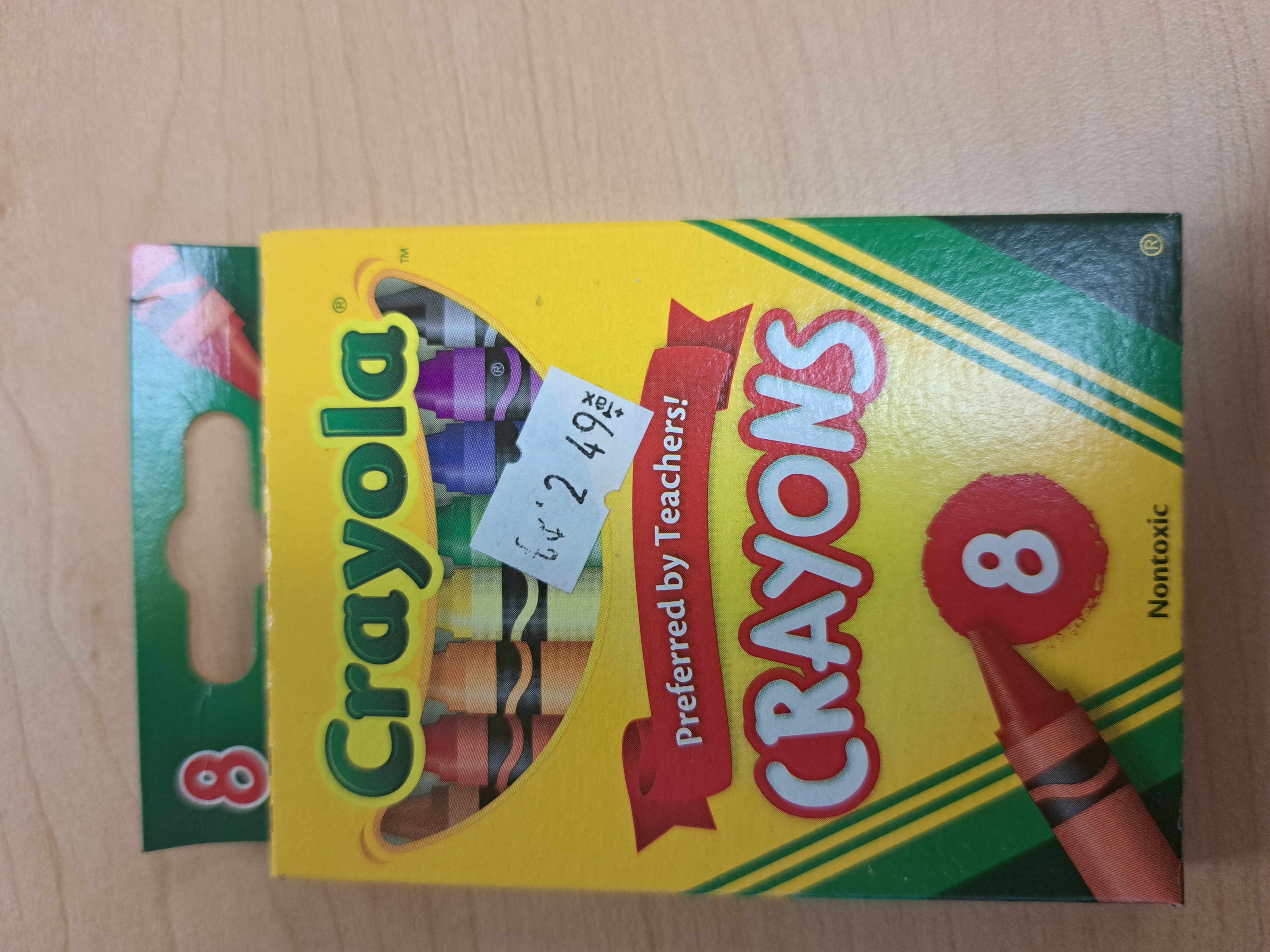 crayola crayon de cire 8